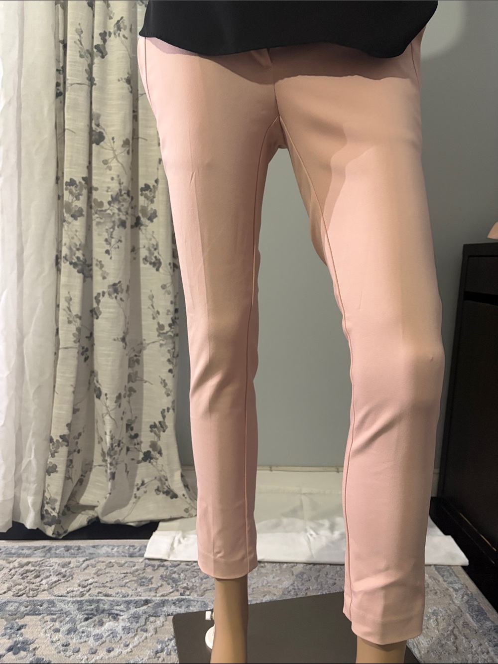 LOFT Slim Cropped Pants in Blush